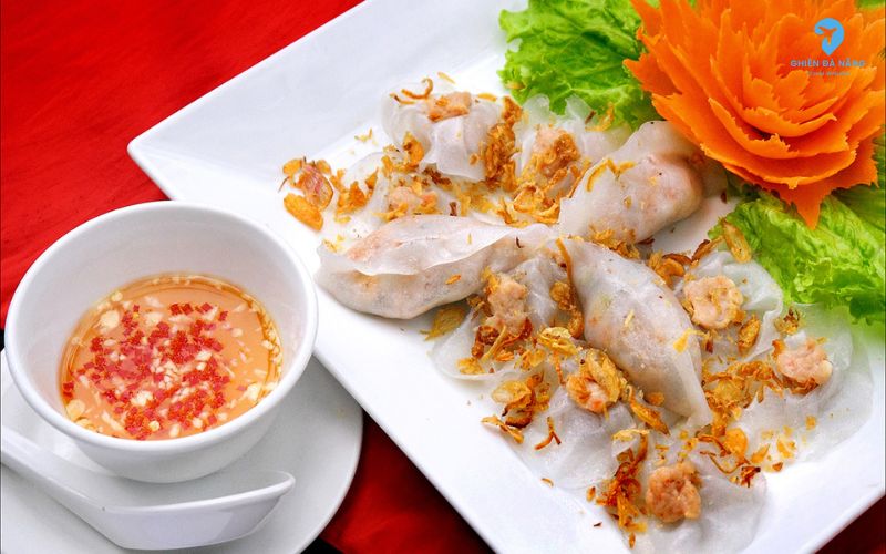 Bánh bao bánh Vạc (Bánh Hoa Hồng Trắng)