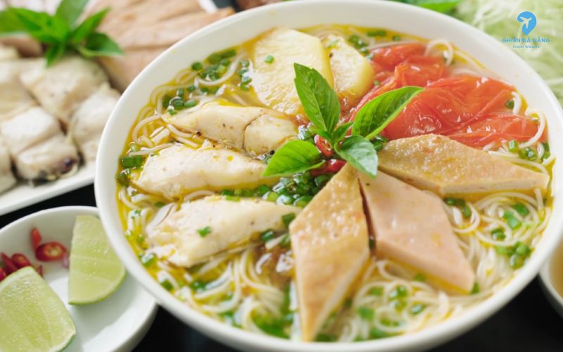 Bún chả cá - Món ăn đặc sản Đà Thành