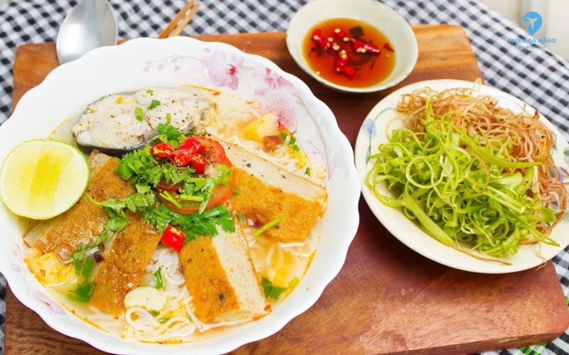 Bún chả cá - Món ăn trưa Đà Nẵng nổi tiếng