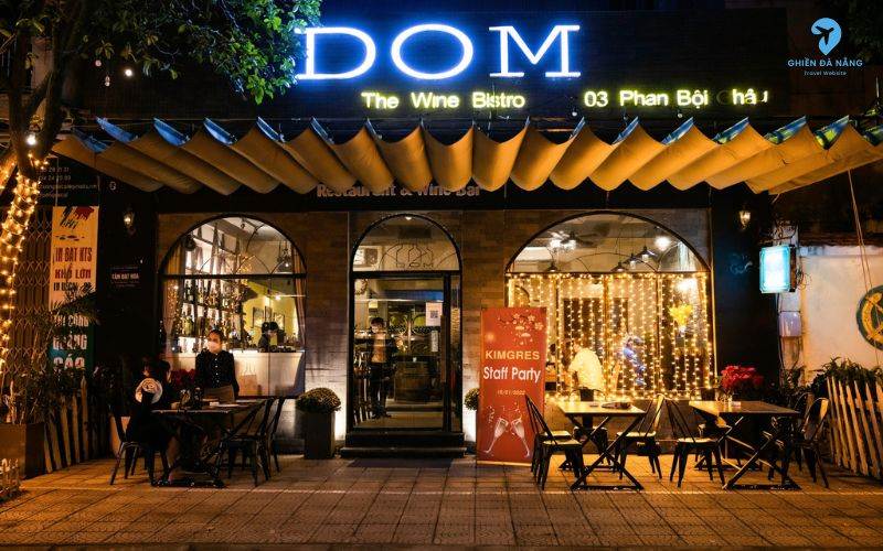 DOM The Wine Bistro - Tinh hoa ẩm thực Âu và rượu vang