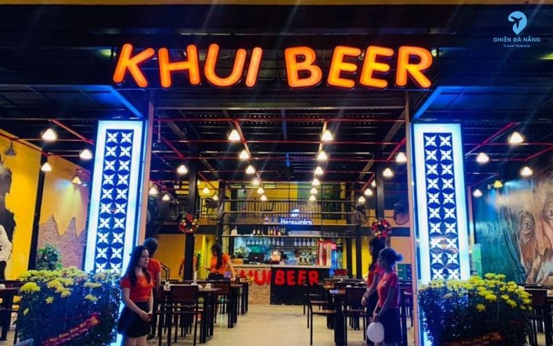 Khui Beer Restaurant - Nhà hàng đường 2/9 không gian rộng rãi