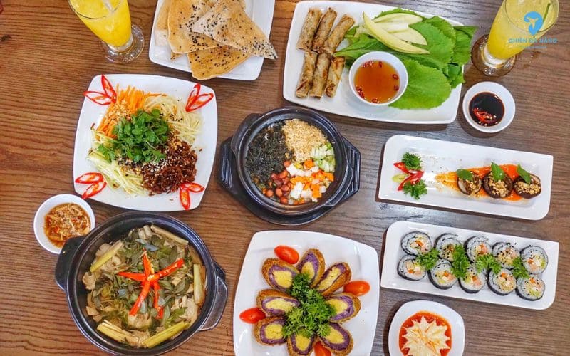 Buffet Chay An Lạc Tâm - Nhà hàng Buffet Chay Đà Nẵng chất lượng hàng đầu