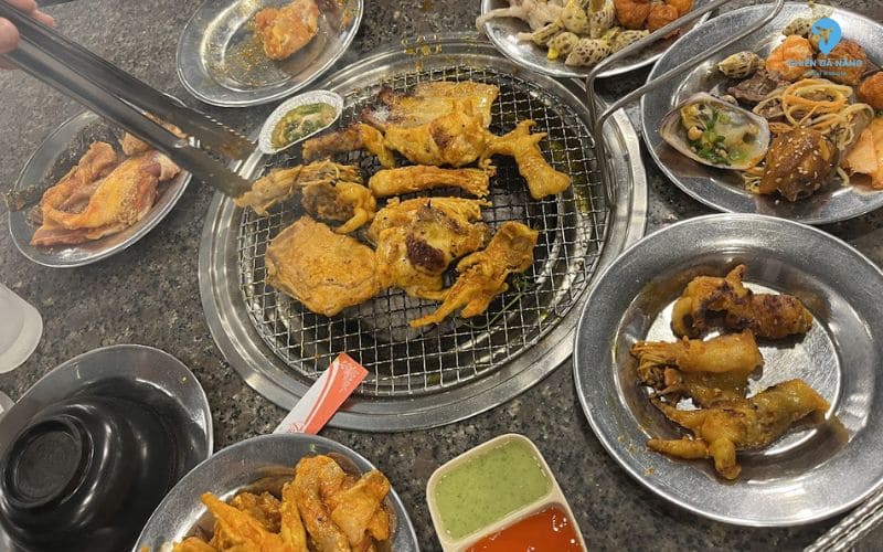 nhà hàng Buffet Hải Sản Đà Nẵng - Alibaba BBQ 