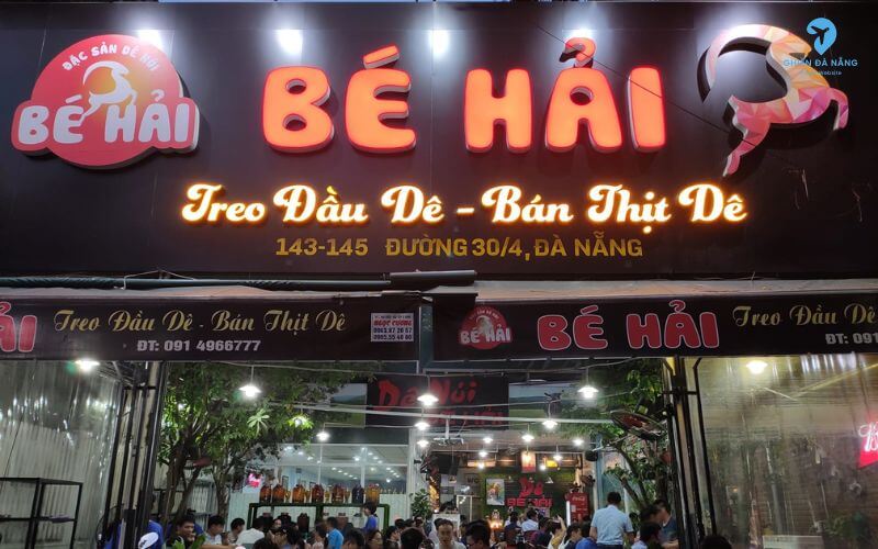 Đặc sản Dê Núi Bé Hải