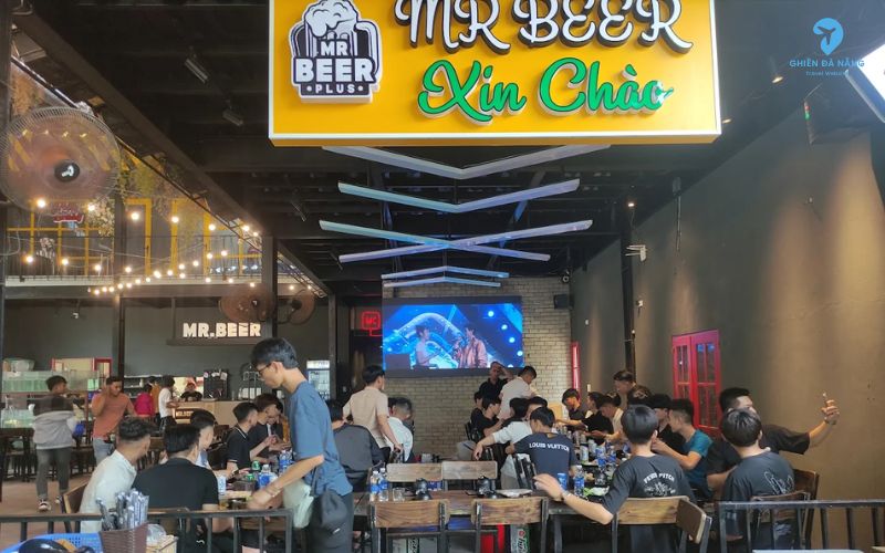 Mr Beer – Quán nhậu Liên Chiểu Đà Nẵng giá rẻ