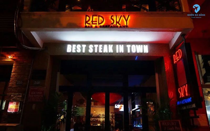 Red Sky Steakhouse - Nơi thưởng thức steak đẳng cấp