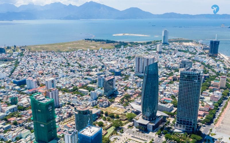 Địa hình đa dạng trên diện tích Đà Nẵng