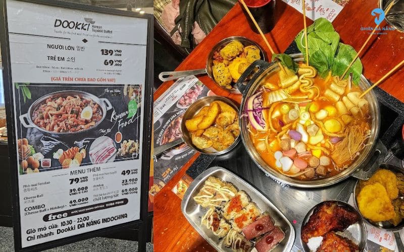 Dookki Đà Nẵng giá bao nhiêu?