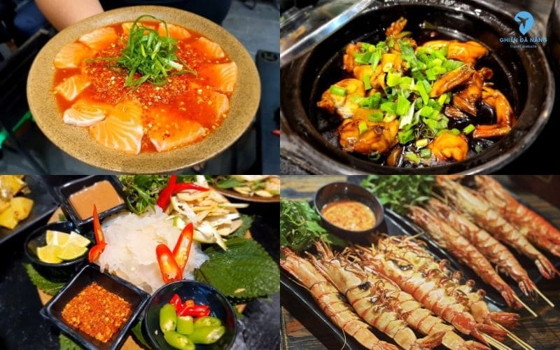 Thực đơn hấp dẫn tại Bia Tô Lão Đại Đà Nẵng