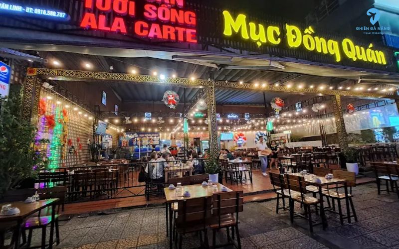 Không gian quán Mục Đồng Quán