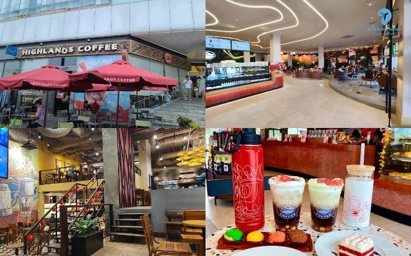 Highland Coffee đường Bạch Đằng Đà Nẵng