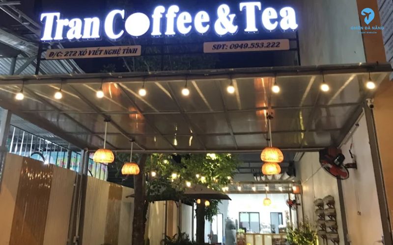 Trần Coffee & Tea – Quán cafe tối giản nhưng "có gu" tại Xô Viết Nghệ Tĩnh
