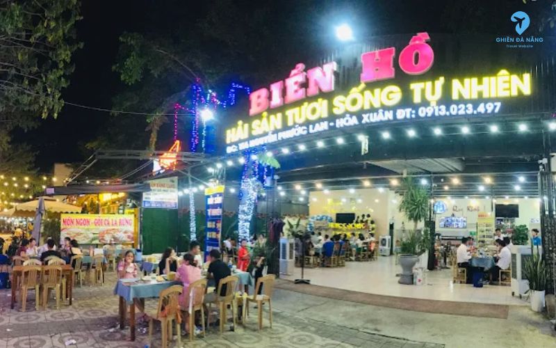 Biển Hồ Quán - Quán nhậu hòa xuân Đà Nẵng