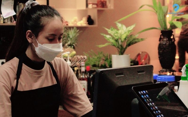 Nhân viên tại Tinker Coffee Đà Nẵng