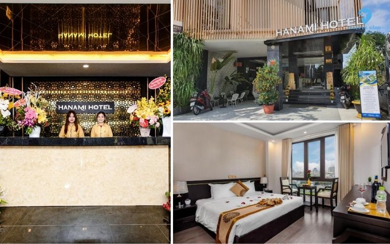Hanami Hotel Danang phòng ốc thoáng mát, gần bến xe