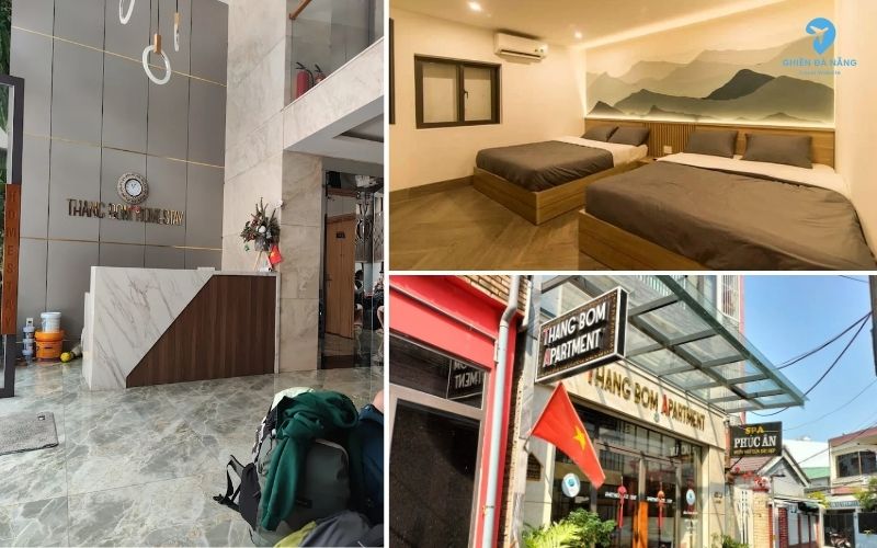 AHA Thang Bom cung cấp dịch vụ lưu trú đẳng cấp 3 sao, cách ga Đà Nẵng 500m 