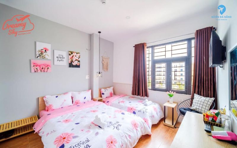 Dreamy Sky Boutique Hotel - Khách sạn gần sân bay giá rẻ