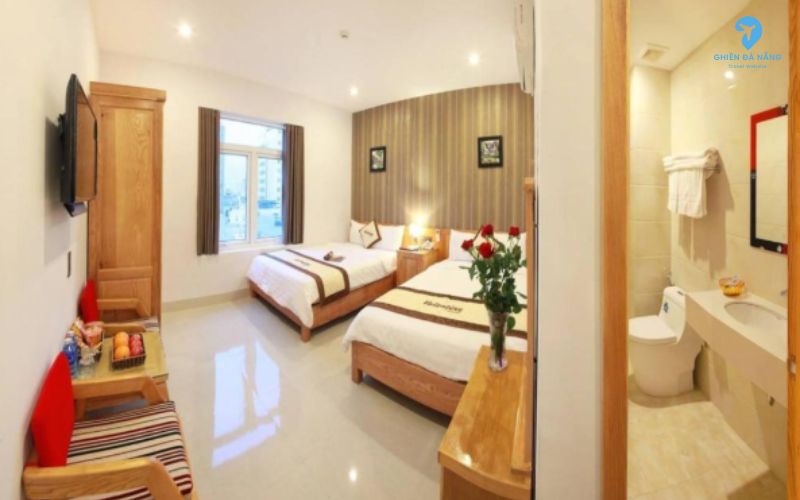Valentine Hotel là lựa chọn lý tưởng với không gian lưu trú tiện nghi, hiện đại