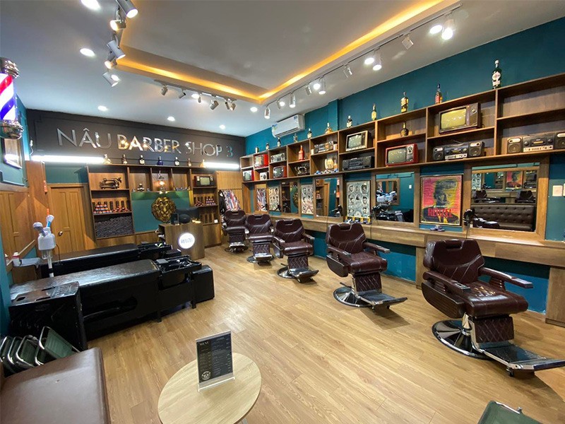 Nâu Barber – tiệm tóc nam giá phải chăng Đà Nẵng