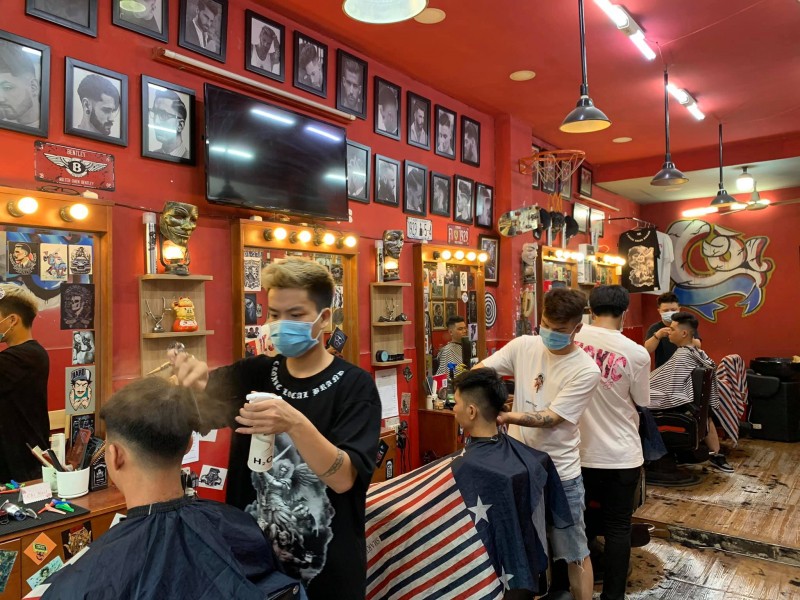 Tây Barber Shop 4 – tiệm tóc nam chất lượng Đà Nẵng
