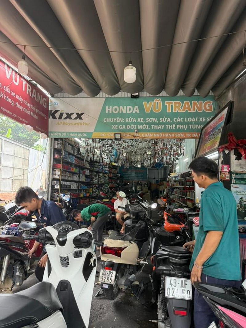 Sửa xe Vũ Trang