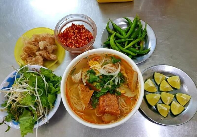 Bún chả cá ngon Đà Nẵng