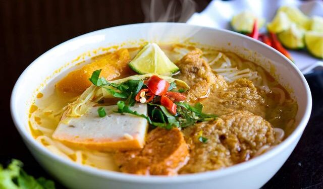 Bún chả cá ngon Đà Nẵng