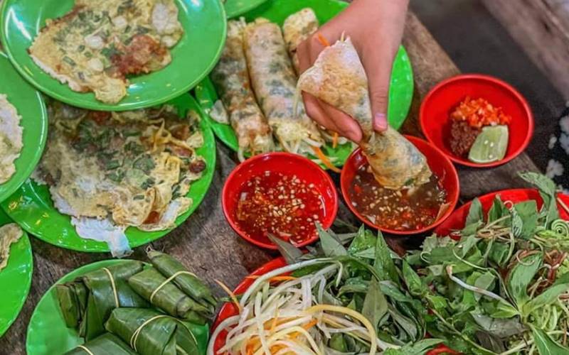 quán bánh ép Huế ở Đà Nẵng