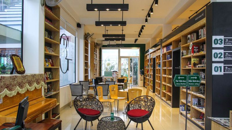 Quán cafe sách Đà Nẵng