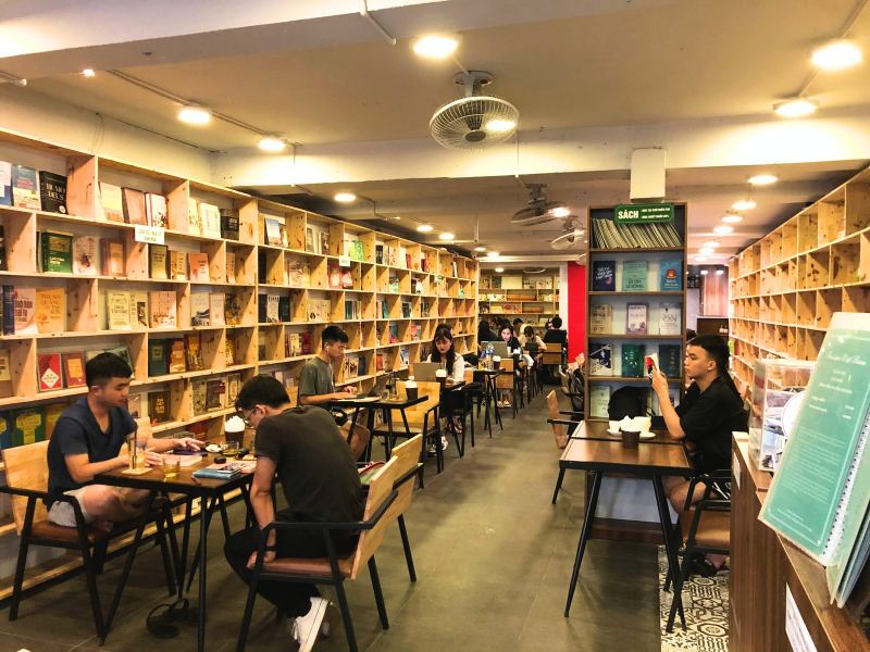 Quán cafe sách Đà Nẵng