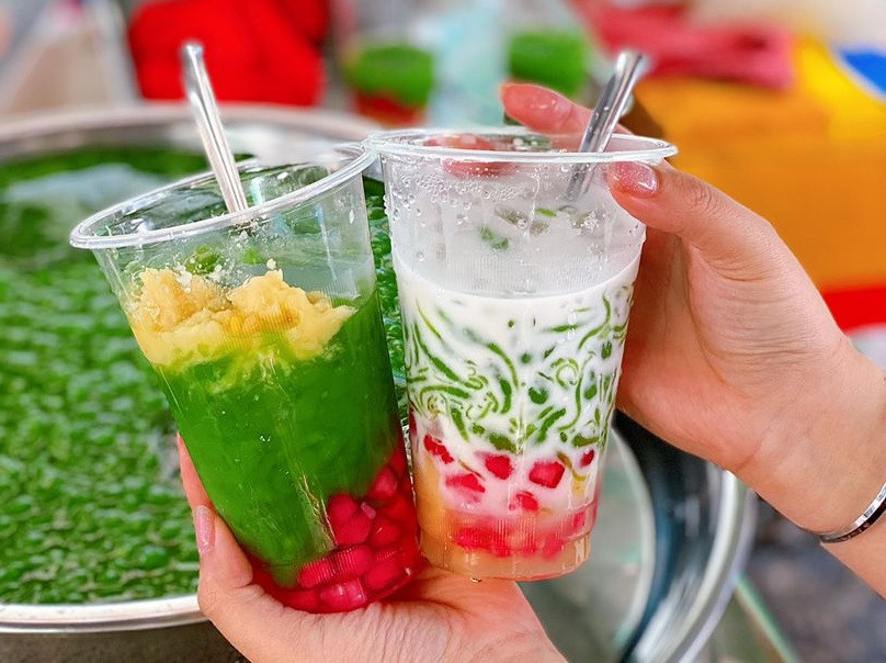 Chè xoa xoa hạt lựu Đà Nẵng