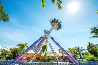 Trải nghiệm trò chơi mạo hiểm tại VinWonders Nam Hội An