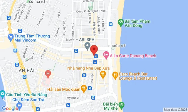 Cảnh quan xanh mát bao quanh Nhà hàng Bé Anh 1 Hồ Nghinh