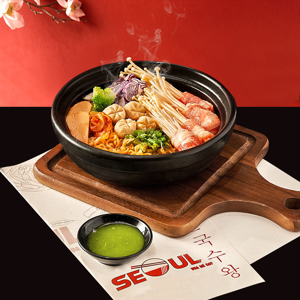 Các loại mì hấp dẫn tại Mì Cay Seoul