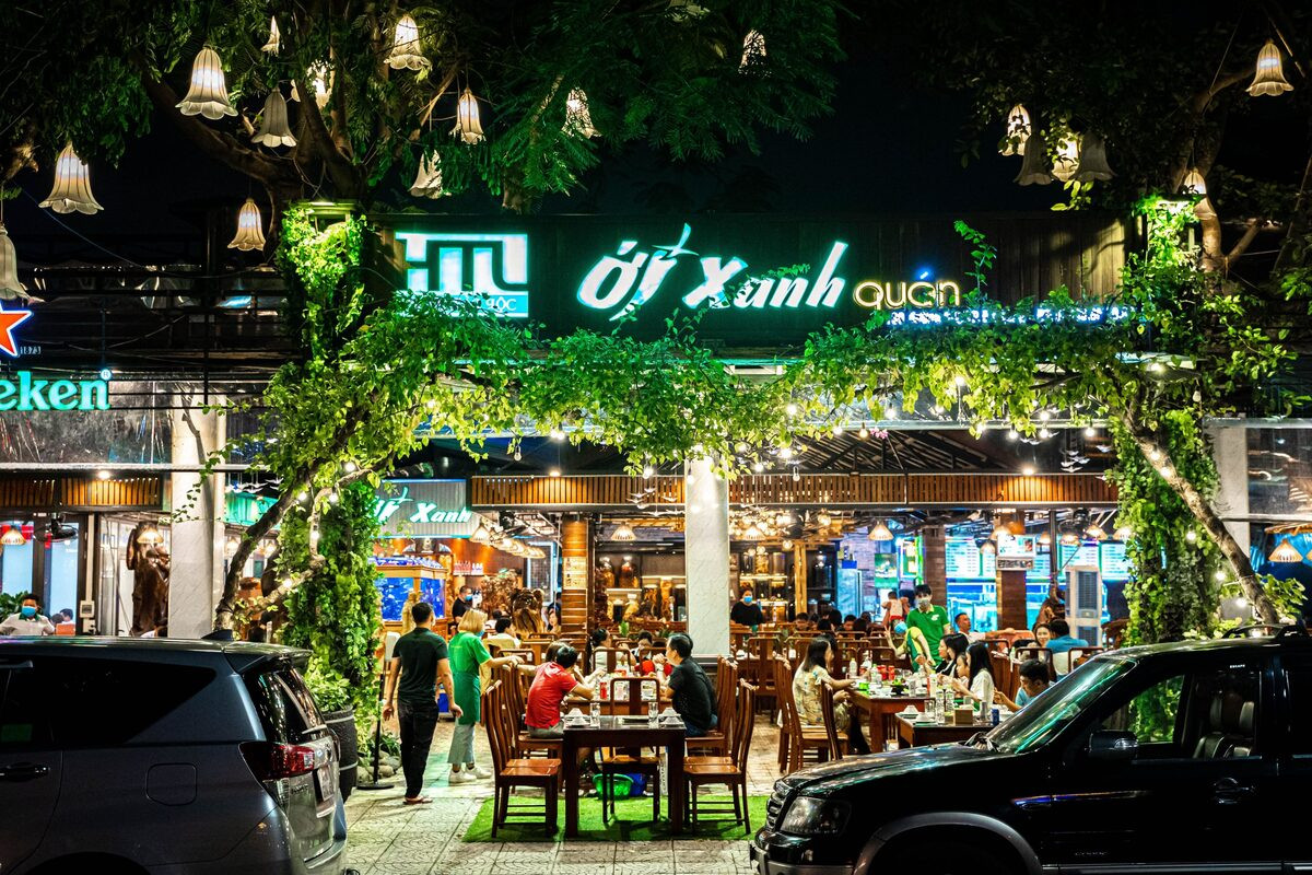 Ớt Xanh Quán (Ảnh: Ớt xanh Ocean)