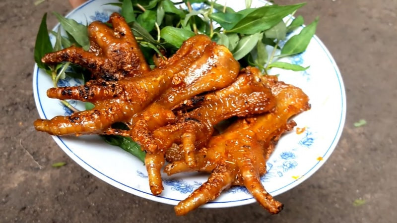 quán chân gà nướng nổi tiếng ở đà nẵng