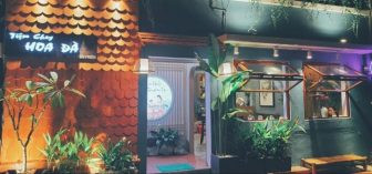 Không gian được đầu tư tại Tiệm Chay Hoa Đà