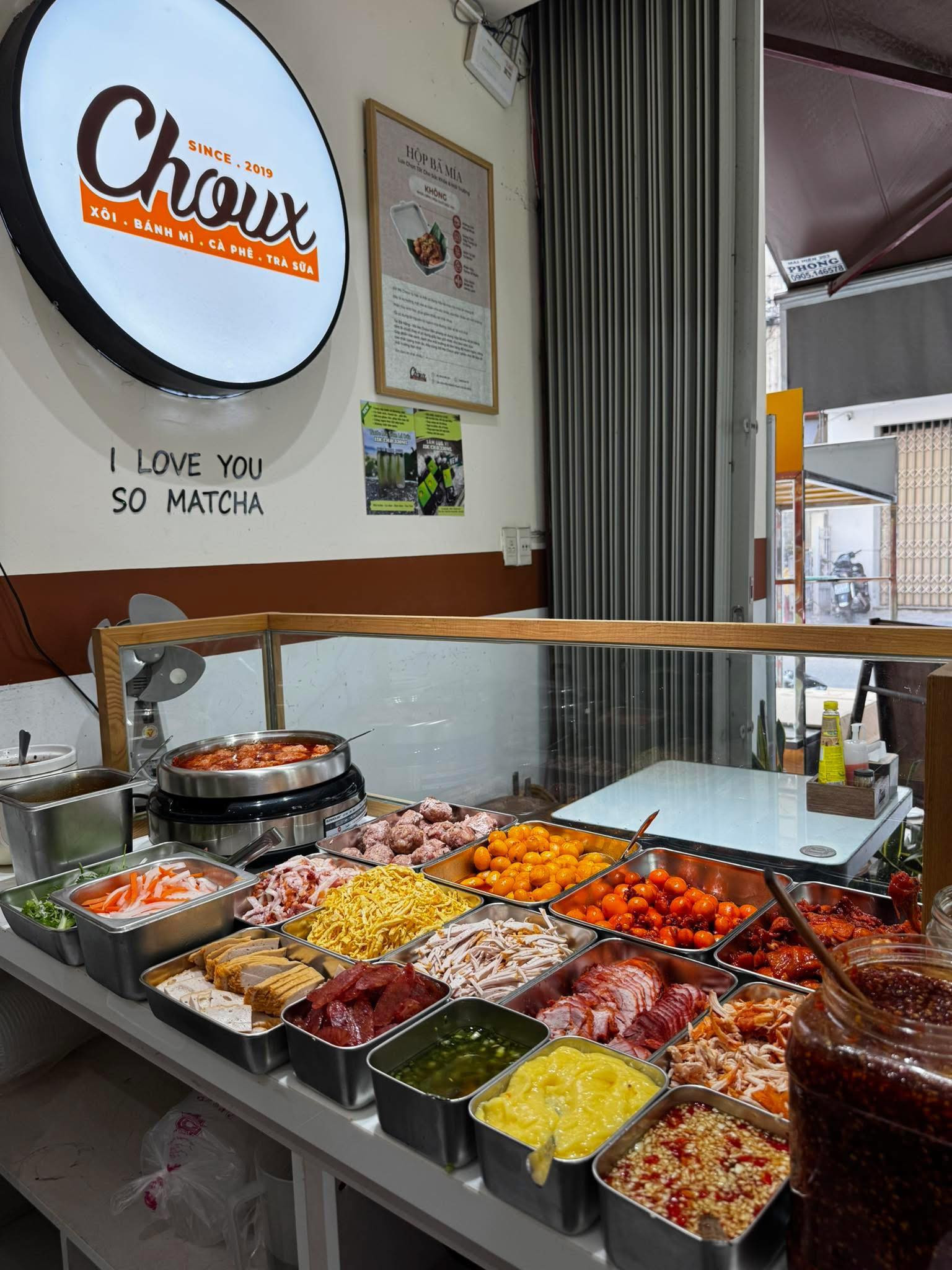 Bát xôi hấp dẫn tại Xôi Mẹ Choux