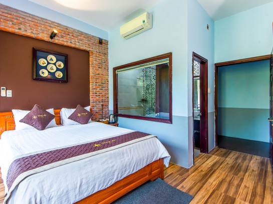 Phòng Deluxe với tầm nhìn thác nước
