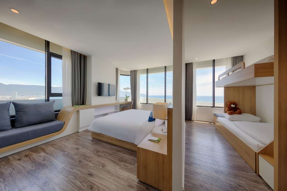 Phòng Executive Family Suite với tiện nghi cao cấp cho gia đình
