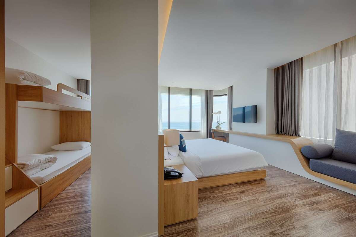 Phòng Family Suite lý tưởng cho kỳ nghỉ gia đình tại Đà Nẵng