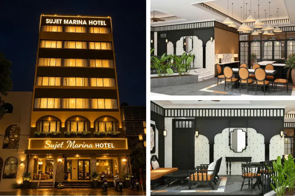 Khung cảnh sông Hàn thơ mộng nhìn từ Sujet Marina Da Nang Hotel