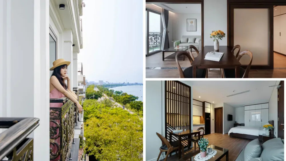 Sự ấm cúng và tiện nghi trong phòng nghỉ MK Apartment & Hotel