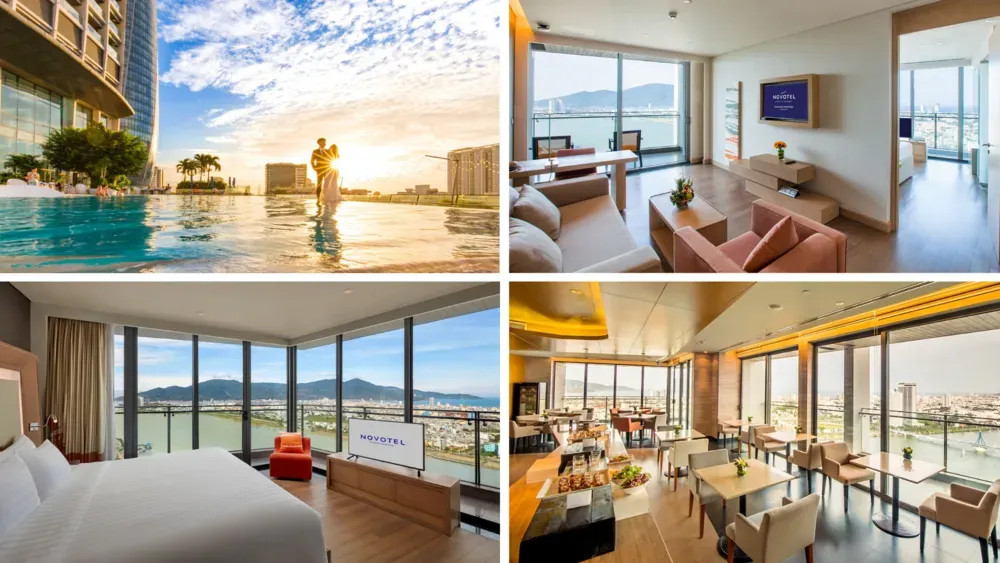 Thiết kế hiện đại và sang trọng tại Novotel Danang Premier Han River