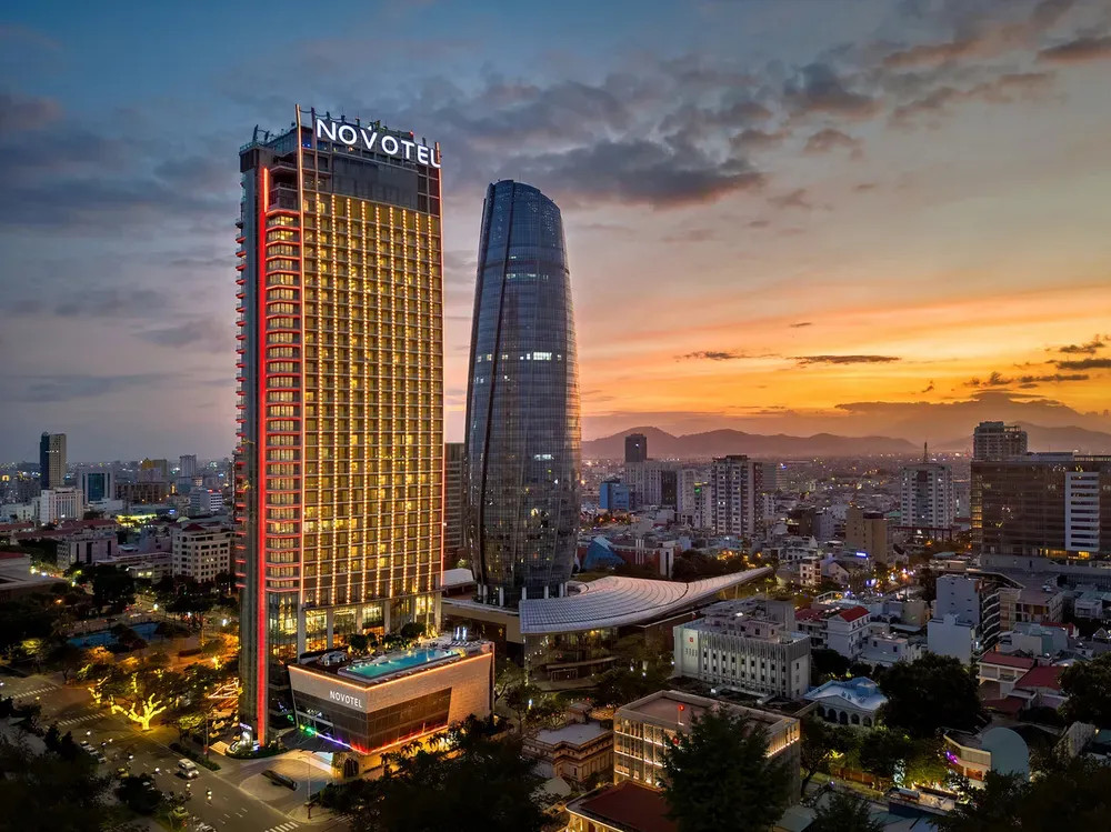 Tầm nhìn sông Hàn và thành phố từ Novotel Danang Premier Han River