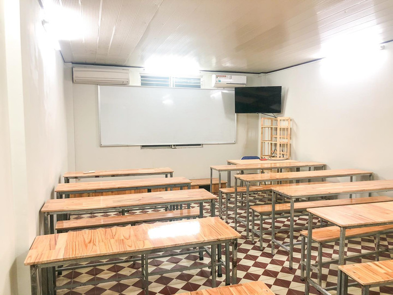 Lớp học tại trung tâm tiếng Trung An Nhiên
