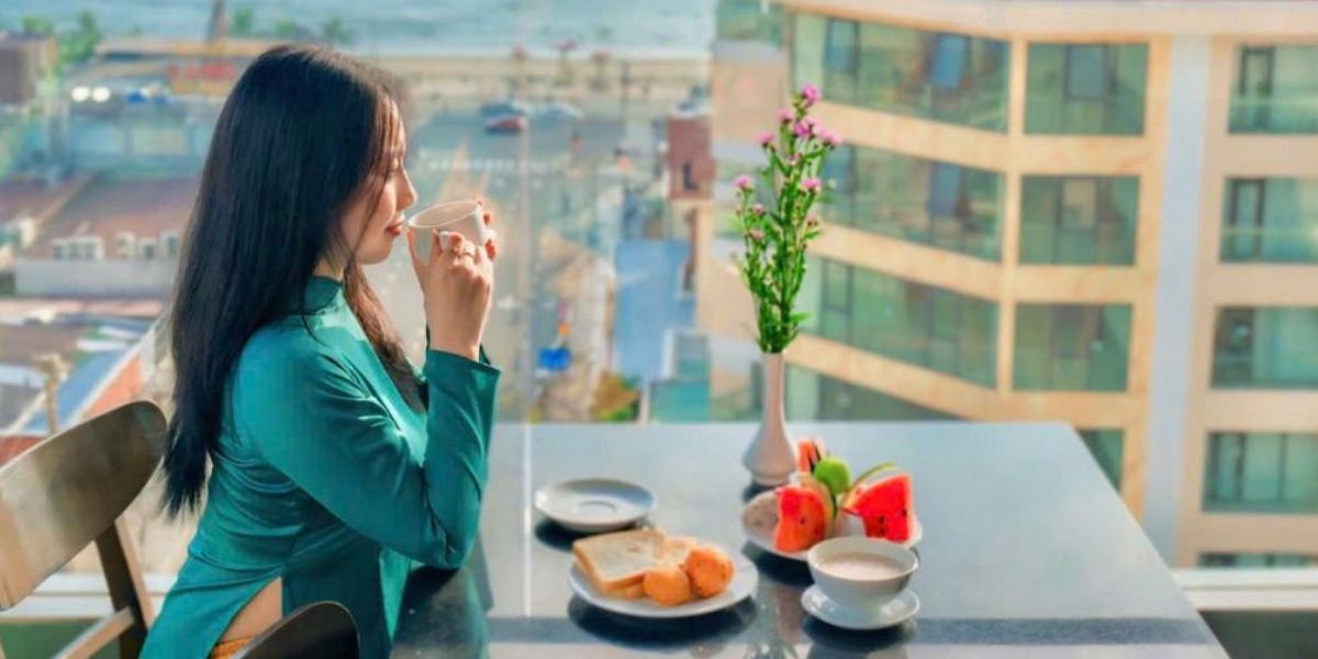 Bữa sáng hấp dẫn tại Toàn Thắng Hotel