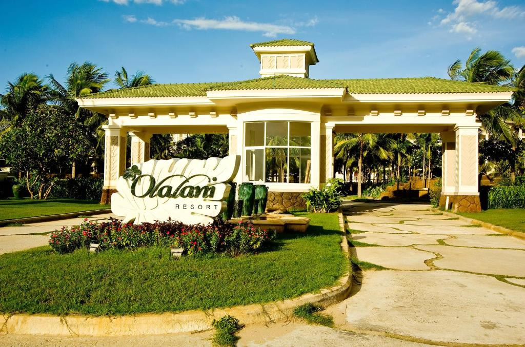 Cận cảnh một phần kiến trúc độc đáo của Olalani Resort & Condotel