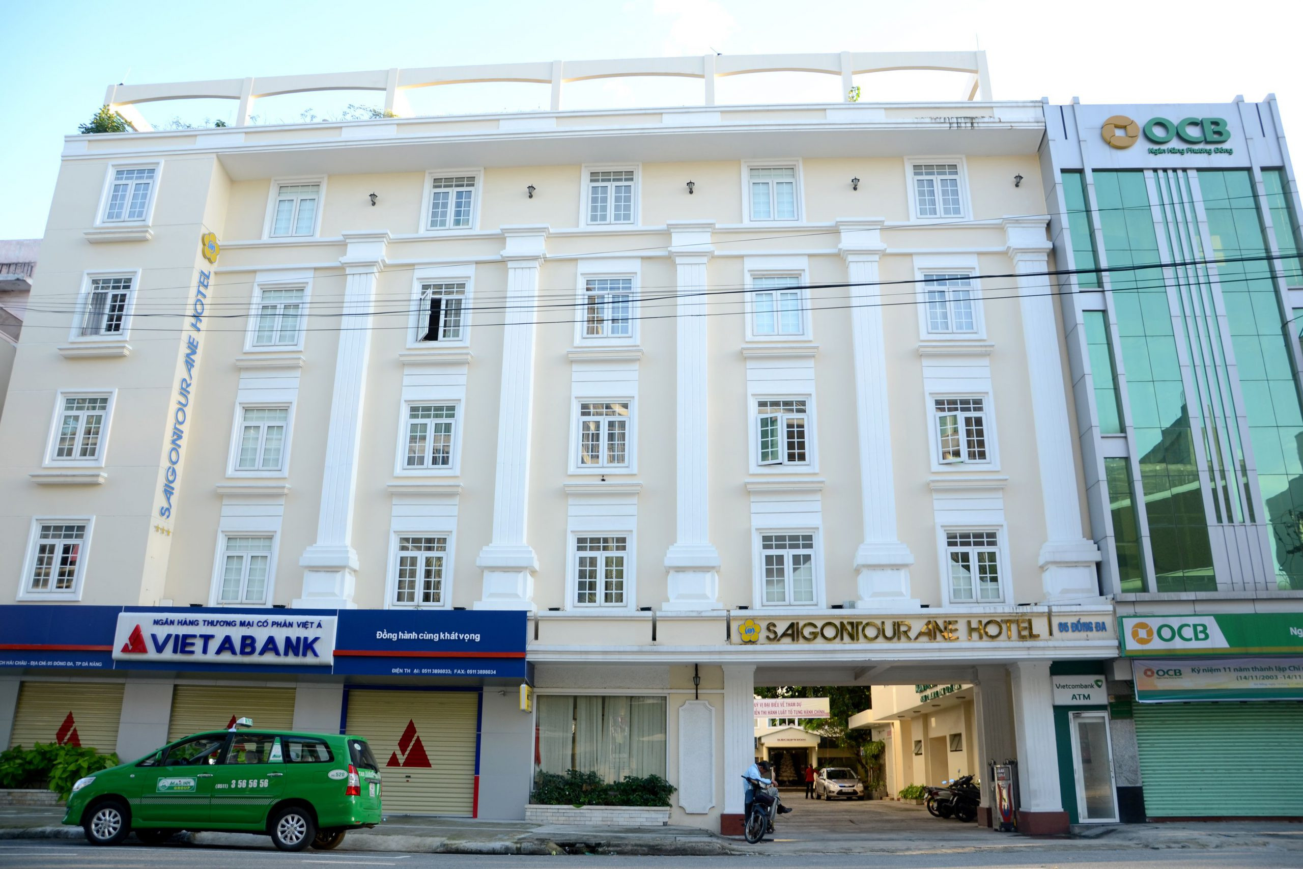 Khách sạn Sài Gòn Tourane nhìn từ xa
