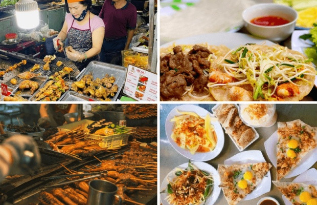 Thế giới ẩm thực đường phố đa dạng giúp nạp lại năng lượng sau giờ mua sắm